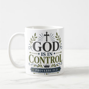 Mug Citation Motivationnelle Religieuse : Dieu Est Au