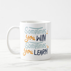 Mug Citation Motivationnelle Simple Typographie manusc