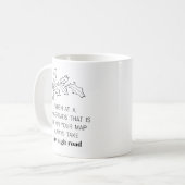 Mug Citation Motivationnelle Thème de Noël (Devant gauche)