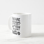 Mug Citation Motivative Lino Imprimer Musique (Devant gauche)