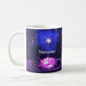 Mug Citation Namaste Purple Cryple Lotus & Star Cup (Gauche)