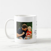 Mug Citation Papa Photo Moderne Cool (Gauche)