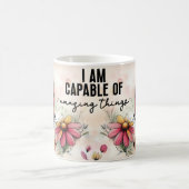 Mug Citation papillon inspirante (Centre)