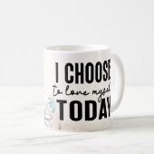 Mug Citation papillon inspirante (Devant droit)