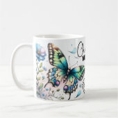 Mug Citation papillon inspirante (Gauche)