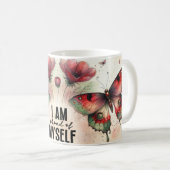 Mug Citation Papillon Inspirante (Devant droit)