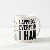 Mug Citation papillon inspirante (Devant droit)