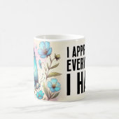 Mug Citation papillon inspirante (Centre)