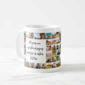 Mug Citation personnalisée de 32 photos (Devant gauche)