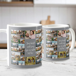 Mug Citation personnalisée de 34 photos