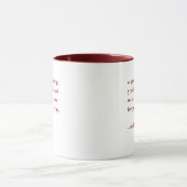 Mug Citation personnalisée de Bourgogne  (Centre)