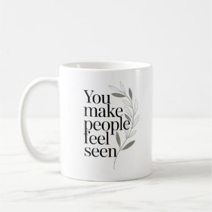 Mug Citation personnalisée L'avenir est brillant
