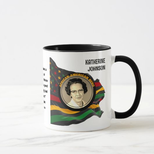 Mug Citation personnalisée Mois de l'histoire des Noir (Droite)