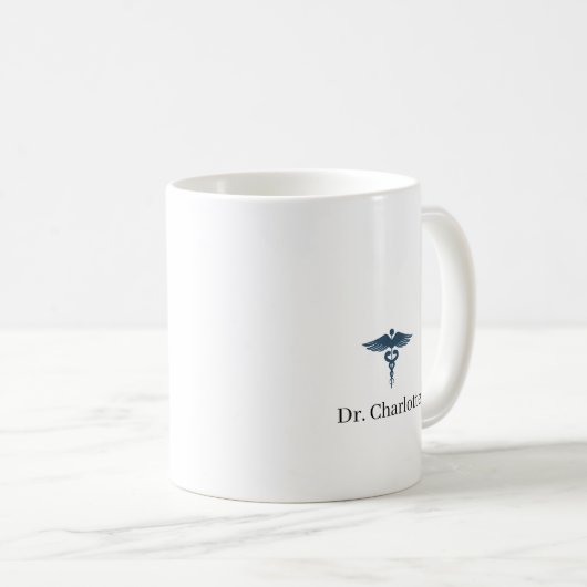 Mug Citation personnalisée pour un excellent kinésithé (Devant droit)