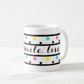 Mug Citation Pois noire (Devant droit)