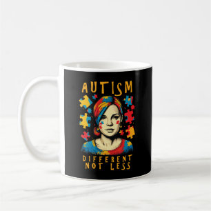 Mug Citation Positive Différente Pas Moins Sensibilisa
