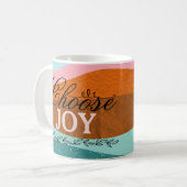 Mug Citation Positive Inspirationnelle Boho Colorée (Devant gauche)