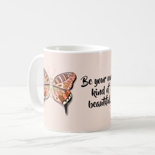 Mug Citation positive Papillon (Devant gauche)