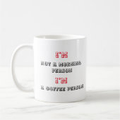 Mug Citation pour boire du café - (Gauche)