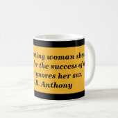 Mug Citation qui se respecte de femme de Susan B (Devant droit)