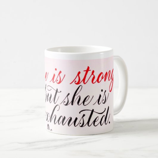 Mug Citation réfléchie (Devant droit)