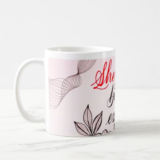 Mug Citation réfléchie (Gauche)