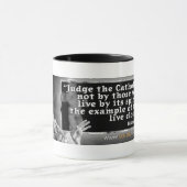 Mug Citation religieuse catholique évêque Fulton Sheen (Centre)