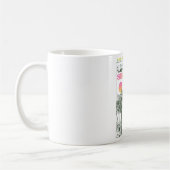 Mug Citation rétro d'inspiration pour prendre soin de (Gauche)