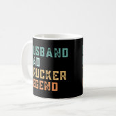 Mug Citation Retro Vintage Papa Trucker (Devant gauche)
