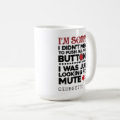 Mug Citation Sarcastique Boss Retraite Party Personnal (Devant droit)