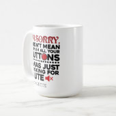 Mug Citation Sarcastique Boss Retraite Party Personnal (Devant gauche)