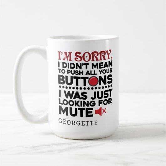 Mug Citation Sarcastique Boss Retraite Party Personnal (Gauche)