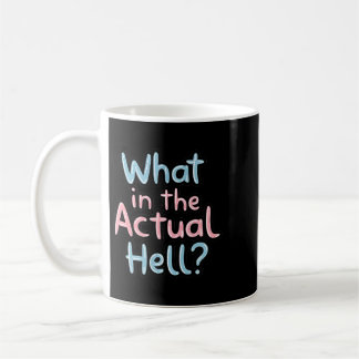 Mug Citation sarcastique drôle - Qu'est-ce que l'enfer