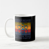 Mug Citation scientifique drôle Blague de calembour (Gauche)