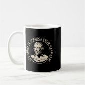 Mug Citation Seneca - Toutes Les Sources De Cruauté De (Gauche)