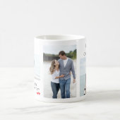 Mug Citation simple d'amour Valentines Jour 3 Collage (Centre)