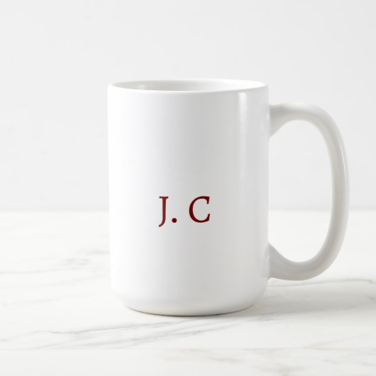Mug Citation simple de romance sombre | Esthétique d'a (Droite)