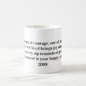 Mug Citation Sincère Pour L'année De La Retraite (Centre)