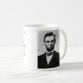 Mug Citation socialiste d'Abraham Lincoln (Devant droit)