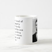 Mug Citation socialiste d'Abraham Lincoln (Centre)