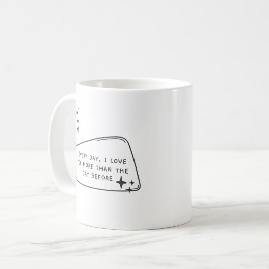 Mug Citation Sticker (Devant gauche)