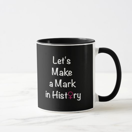 Mug Citation sur l'autonomisation des femmes - Chef fé (Droite)