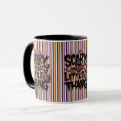 Mug Citation tendance d'Halloween "Petites choses effr (Devant gauche)