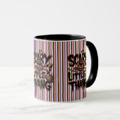 Mug Citation tendance d'Halloween "Petites choses effr (Devant droit)