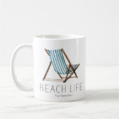 Mug Citation Vacances d'été nautique Chaise Vacances d (Gauche)
