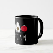 Mug Citation végétale et graphique de fruits (Devant droit)