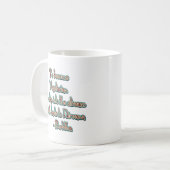 Mug Citation végétarienne de Bouddha (Devant gauche)
