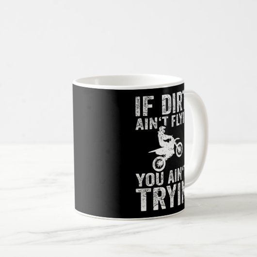 Mug Citation Vélo De Chemin Rider Mx Motocross (Devant droit)