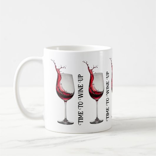 Mug Citation Verre à vin (Gauche)