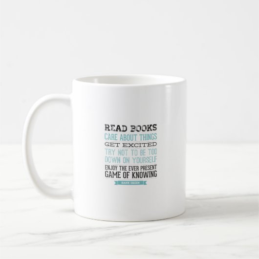 Mug Citation verte Hank (Gauche)